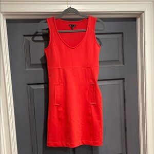 GAP Elegant Orange Sleeveless Dress Size 0